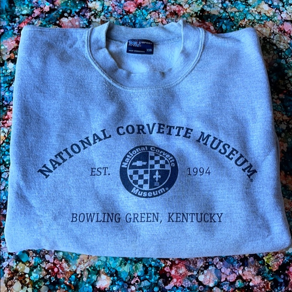 National Corvette Museum Sweatshirt unisex XXL